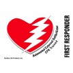Desktop Flag for CPR AED Trained Responders 